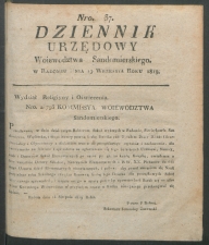 dziennik urzedowy woj.sandomierskiego 1819-37-00001